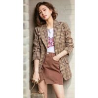Áo vest blazer form dài