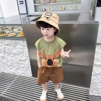 Áo Vest Cho Bé Phù Hợp Với Mỏng Không Tay Phong Cách Bé Trai Áo Vest Quần Áo Hai 2 Ba 3 Một Tuổi Nửa Bé Trai Quần Áo 3.14