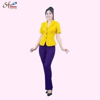 Áo vest cổ đanton tay ngắn Sifa Fashion AA23729