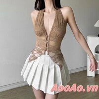 Áo Vest dây không tay ren dành cho nữ