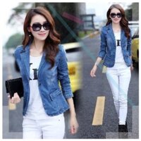 Áo Vest Jean Phối Túi Thời Trang