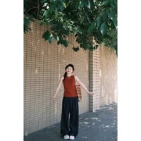 Áo vest không tay đan chấm bi cho phụ nữ Balamy, trang phục ngoài, thời trang mùa hè cao cấp màu xanh lá cây bốn mùa Quảng Châu