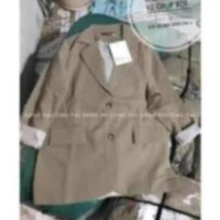 Áo vest nữ 2 lớp - Áo blazer trơn/kẻ tông màu lạ (hàng sẵn)