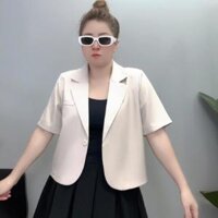 Áo vest nữ khoác ngoài dáng lửng, cộc tay, chất liệu mềm mát