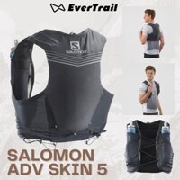 Áo Vest Nước Chạy Trail Salomon ADV Skin 5 - Gray