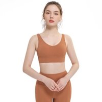 Áo vest thể thao nữ push up bra yoga top vest