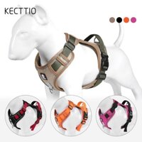 Áo Vest thú cưng KECTTIO, Dây nịt có thể điều chỉnh Dây nịt chó phản quang, Bền bỉ Không kéo Vải thoáng khí Huấn luyện thú cưng Dây nịt đi bộ cho chó lớn vừa