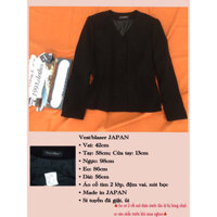 🌿Áo vest/blazer nữ hiệu "EXCEL BLACK" - 2hand, si tuyển JAPAN🌿