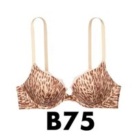 Áo Vic 34B/B75 - Áo bra Dream Angels da báo Leopard (118) mút nâng, phối ren siêu  - Victoria's Secret