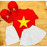 ÁO VIỆT NAM HÀNG ĐẸP + NÓN ĐỎ