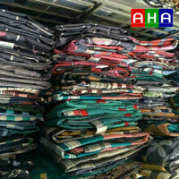 Áo vỏ đệm vải cotton Tc AHA gấp 3 mảnh, chất liệu thông thoáng dễ tháo ra lồng vào phụ kiện chuyên dùng cho đệm bông ép