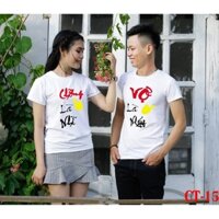 Áo Vợ Là Nhất Chồng Là Nhì giá 1 cặp