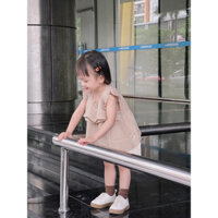 Áo voan bèo cho bé gái