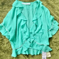 áo voan bèo Nhật nữ sz S-M new tag