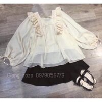 Áo voan bèo quẩng châu