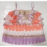 Áo voan bèo tầng GUESS