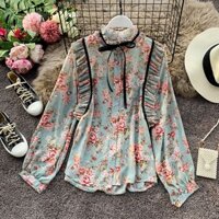 Áo voan hoa quảng châu cao cấp