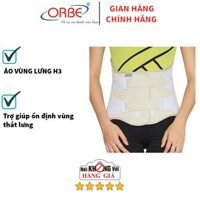 Áo vùng lưng H3 ORBE – Trợ giúp ổn định vùng thắt lưng