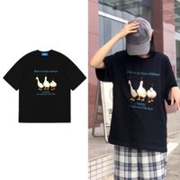 Áo Wukong in hình chú Vịt Vui Vẻ phong cách trẻ trung, cotton 4 chiều, mặc form cực đẹp