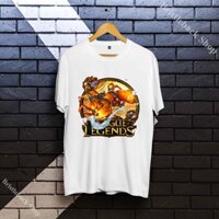 Áo Wukong LOL Liên Minh Huyền Thoại nam đẹp ngắn tay dễ thương cực chất cute U46LM562