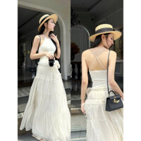 ÁO YẾM DÂY CHÉO LƯNG CHOUCHOU CHUẨN HÀNG 100%