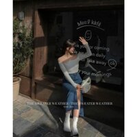 ÁO YẾM DÂY MẢNH DÀI 2 MÀU