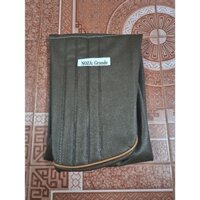 Áo Yên Nozza Grande Màu Nâu Chữ In Bên Hông Dầy Loại 1