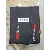 Áo Yên Wave Nhỏ Wave Zx Wave Thái Wave Alpha 2004 Wave Trung Hoa Vv . Thêu Hông 2 Bên Viền May Chỉ Đỏ Da Yên Thun Thái V