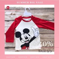 Áo Z.ra dài tay phối đỏ bé trai (2 - 5 tuổi) M1600