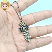 Aosun Game Warhammer 40k Indomitus Thập Tự Chinh Cosplay Vòng Cổ Nam Nữ Vintage Đầu Lâu Chữ Thập Mặt Dây Chuyền Choker Trang Sức Quà Tặng EN