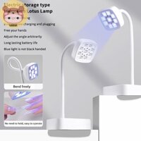 Aosun Máy Sấy Móng Tay Không Dây Flash Chữa Đèn UV Đèn Led Cho Gel Móng Tay, Đèn Led Móng Tay Mini Sun UV Có Thể Sạc Lại Chuyên Nghiệp EN