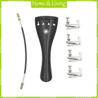 Aoto Bộ Đuôi Đàn violin Bằng Gỗ Mun Siêu Thành Phần 3 Trong 1 Kèm Dây Cho Đàn violin 4 3 4 4