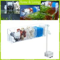 Aoto fish-tank waterfall filter aquarium hệ thống làm sạch nước bên ngoài bộ lọc tuần hoàn nhỏ gắn tường yên tĩnh cho h