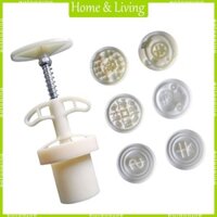 Aoto Sáng Tạo Bánh Trung Thu Làm Khuôn An Toàn Bánh Trung Thu Khuôn Tráng Miệng Embosser Cho Lễ Hội Và Sáng Tạo Nướng Bánh
