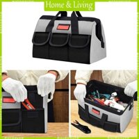 Aoto Túi đựng dụng cụ đa chức năng Điện không thấm nước Vải Oxford Dày Mộc Túi đựng dụng cụ bảo trì lớn