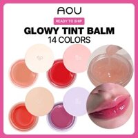 [Aou] Son dưỡng môi Glowy Tint Gloss Gross 3.5g 14 màu Pure Prune Balm