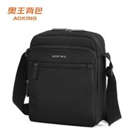 Aowang new men's bag shoulder bag Sports small men's bag fashionable waterproof messenger bag canvas backpack cross-body bag DZLX