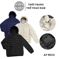 [AP 98115]Áo khoác phao thu đông dày dặn, ấm áp, mũ bo chun co giãn, thoải mái vận động