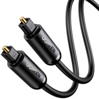 áp Audio Quang Toslink Optical Hỗ Trợ Âm Thanh 5.1 7.1 Dài 1-3m UGREEN 70890 70891 70892 70893-Hàng chính hãng - 1m