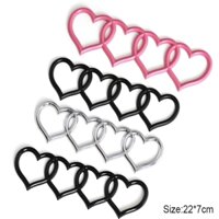 Áp dụng cho dòng Audi A4L mới A5 đa năng biểu tượng ô tô dán hình trái tim logo đuôi cá tính logo trái tim tình yêu