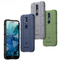 Áp dụng cho ốp lưng điện thoại di động Nokia 7.1 Nokia 7.2 Vỏ bảo vệ chống rơi Vỏ mềm silicon dày Vỏ tóc thẳng