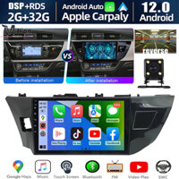 Áp dụng cho Toyota Corolla 2014-2016 Thiết bị định vị ô tô đa năng Hình ảnh đảo chiều thông minh Điều hướng GPS trên ô tô