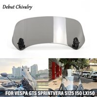 Áp dụng cho Vespa Gts Sprintvera S125 150 Lx150 Kính chắn gió sửa đổi xe máy Nâng kính chắn gió nhỏ