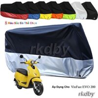 Áp Dụng Cho VinFast EVO 200 Bạt Phủ Xe Máy Chống Bụi Chống Nắng