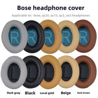 Áp dụng cho vỏ tai nghe Bose QC35 QC25 QC15, bọc tai nghe Qc45, vỏ xốp, bọc tai nghe bằng da