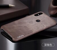 Áp Dụng Cho Xiaomi Mix2s Vỏ 8SE Bao Điện Thoại Di Động Note5pro Chống Rơi MI8 Vỏ Bảo Vệ Vỏ Da Gạo Đỏ 6 Phong Cách Retro