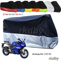 Áp Dụng Cho Yamaha YZF-R3 Bạt Phủ Xe Máy Chống Bụi Chống Nắng