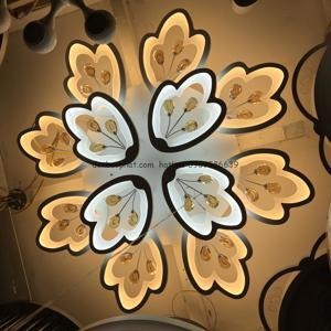 Áp trần pha lê Led vuông  M 116