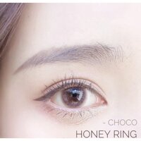 Áp Tròng HONEY RING CHOCO, OLENS KOREA, HSD 3-6 Tháng, Đủ Độ Có Lệch, Lens Giãn Nhẹ Tông Nâu Hồng Tự nhiên Mắt Nhạy Cảm