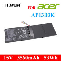 Ap13b3k Pin máy tính xách tay 15V 3560mAh 53wh 4 tế bào cho Acer Aspire ap13b8k V5-472G V5-473G V5-552G V5-572G V5-573G